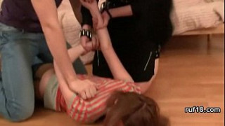 Sizzling Teen Amateur Gets Rough in Hardcore BDSM!